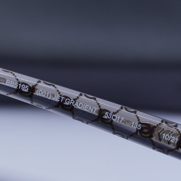 Bebe BB5195 001 Cat Eye Eyeglasses 53mm – Jet Gradient - Picture 7 of 8